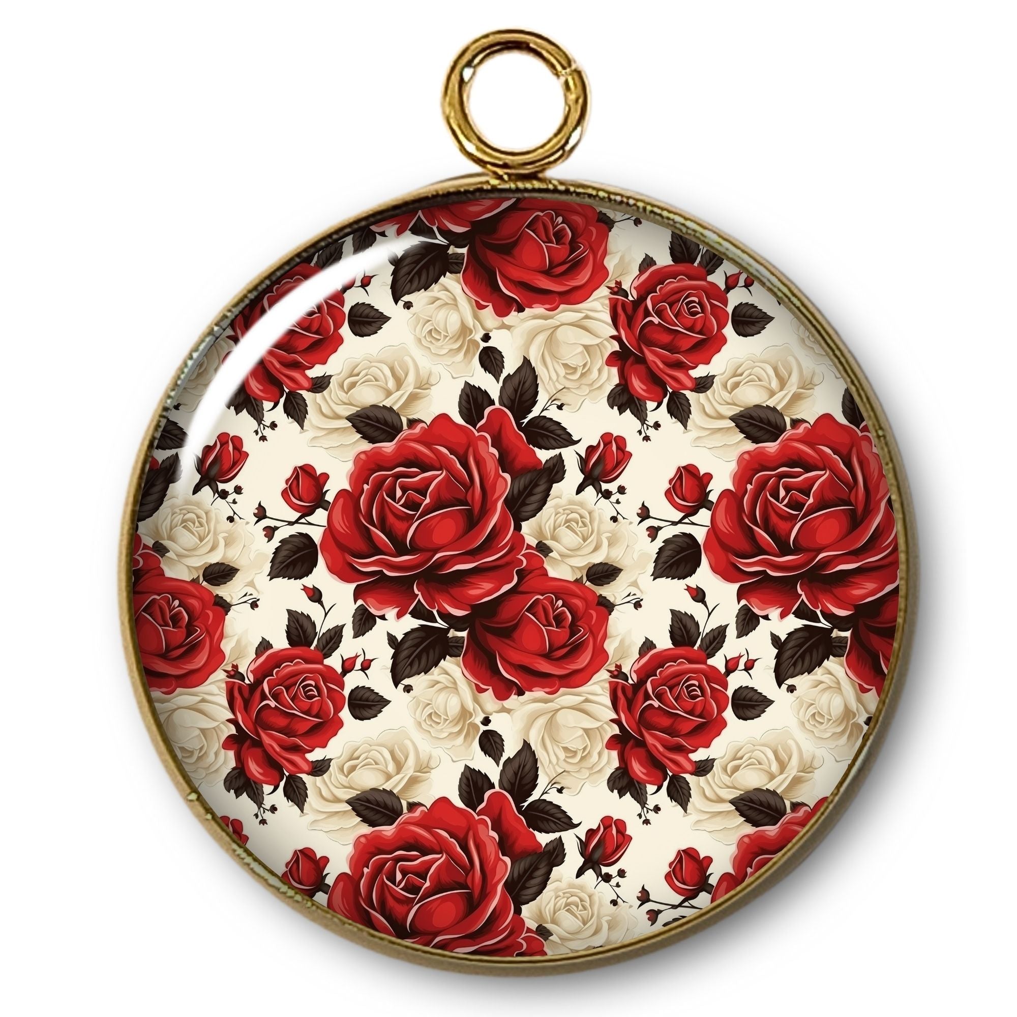 ARTSHOP Pendentifs 42 Intemporel Pendentif Fleurs 31mm x1
