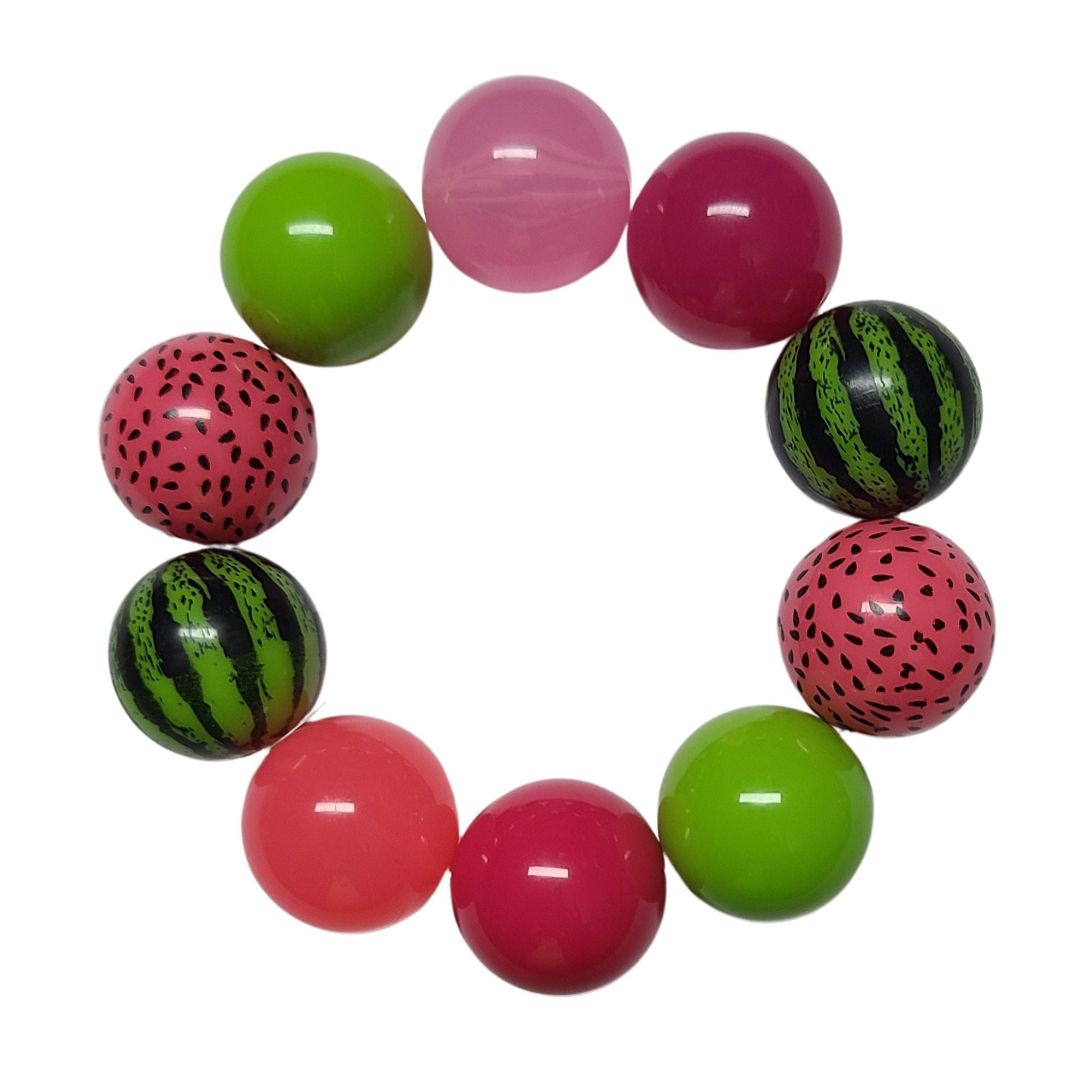ARTSHOP Boules 20MM 112 perle acrylique rose thé x10