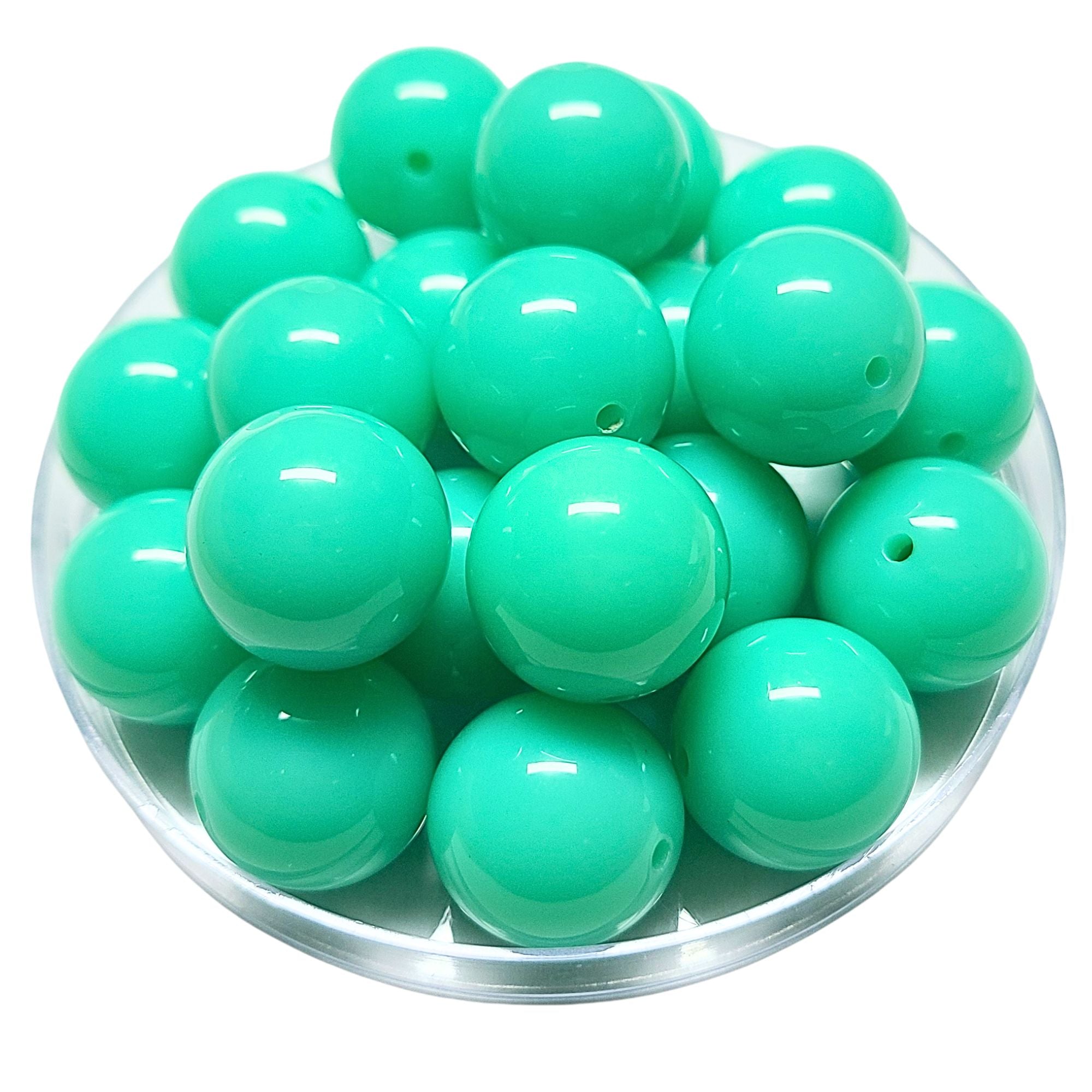 ARTSHOP Boules 20MM perle Jade brillante 20 mm x1