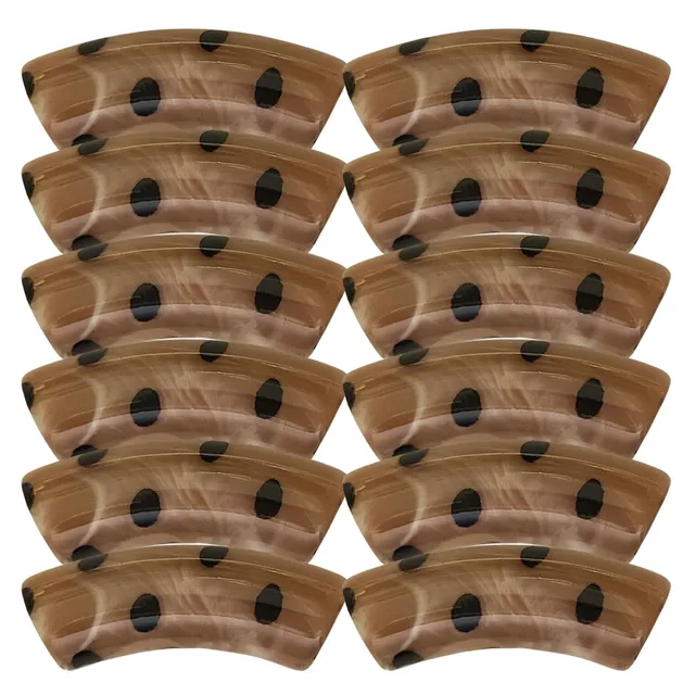 ARTSHOP Tubes DESIGN 415 tube incurvé pois terracotta x1