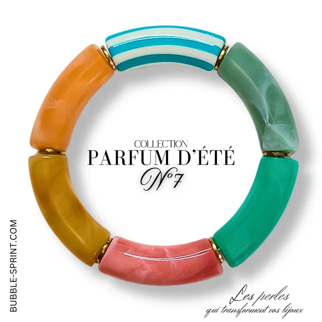 ARTSHOP Parfum d'Été N°7 kit bracelet acrylique