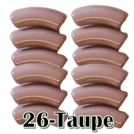 ARTSHOP Tubes 8MM n°26 perle tube taupe fin 8mm