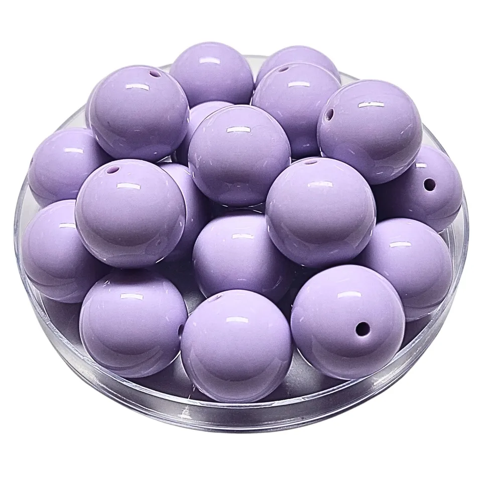 ARTSHOP Boules 20MM 116 perles glycine x10 acrylique