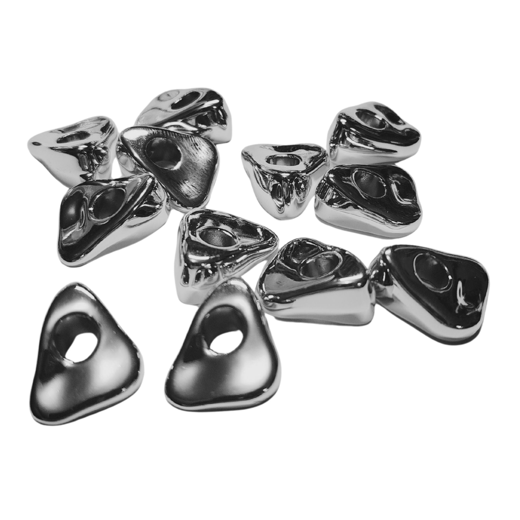 ARTSHOP Séparateurs Triangles Arrondis CCB55 argent x10