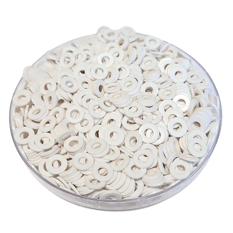 ARTSHOP Séparateurs rondelle blanc brillant 8 mm x10