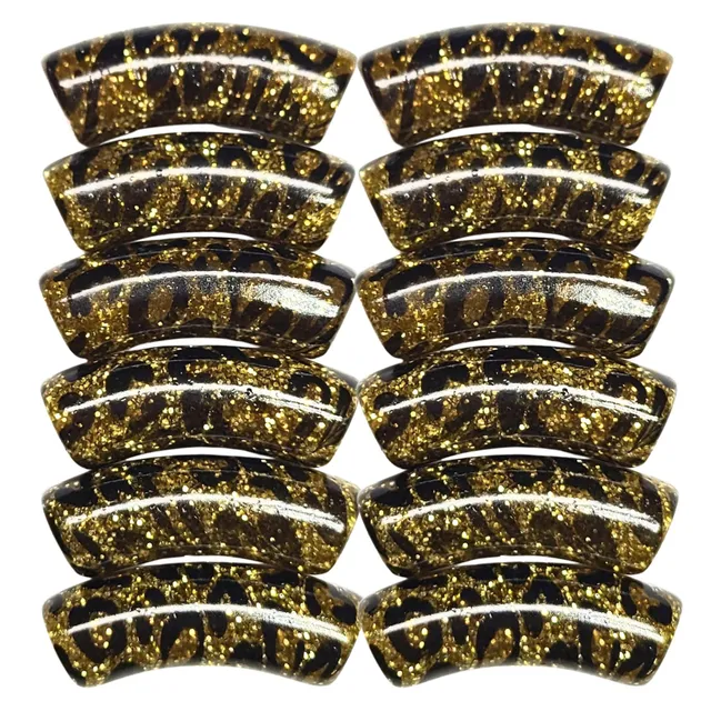 ARTSHOP Tubes Glitters 378 Tube pailleté Léopard Doré x30