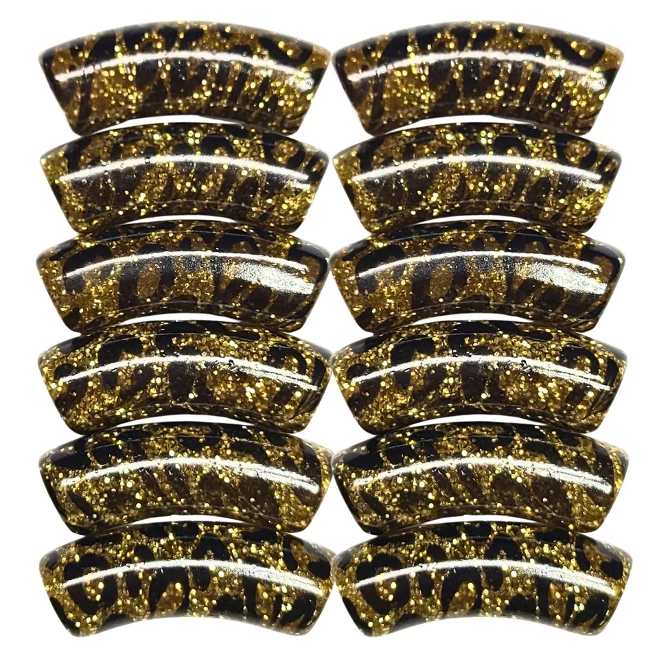 ARTSHOP Tubes Glitters 378 Tube pailleté Léopard Doré x30