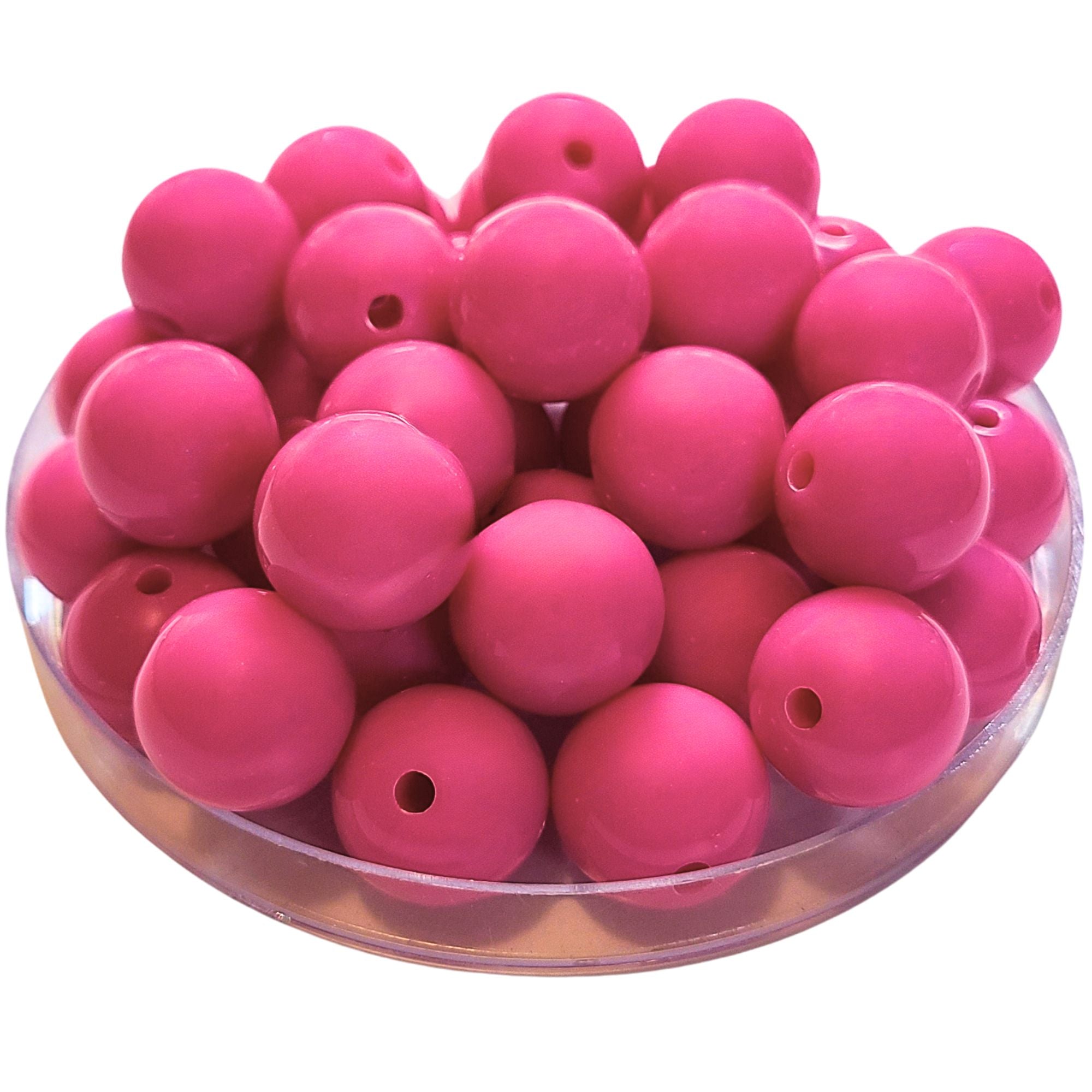 ARTSHOP Boules 16MM 425 perles rose magenta x15