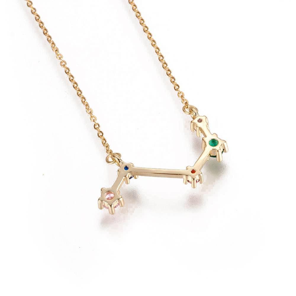 Gingerlily Perles G0486 chaîne collier constellation 45cm doré