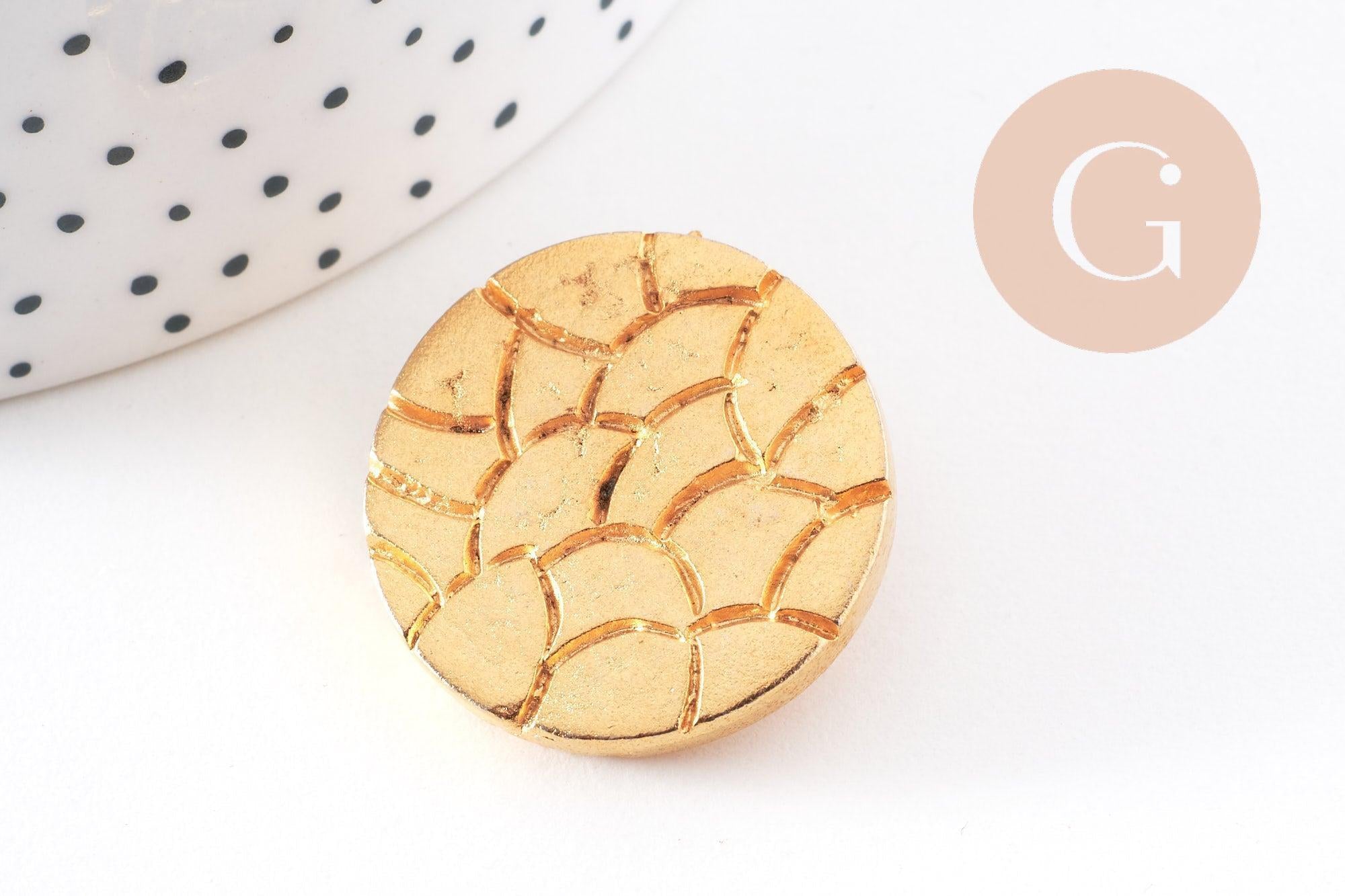 Gingerlily Bouton Ancien Vintage 23-30mm x1 Forme 1
