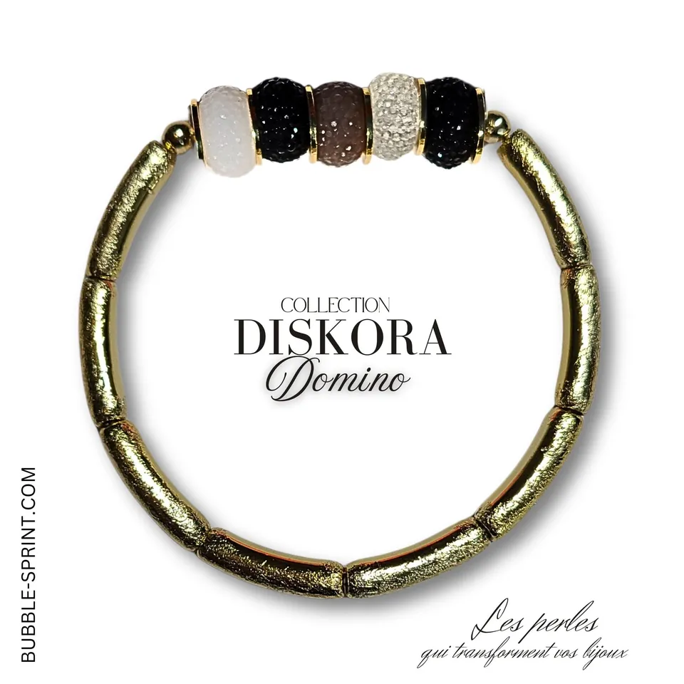 ARTSHOP Diskora bracelet domino kit ou monte
