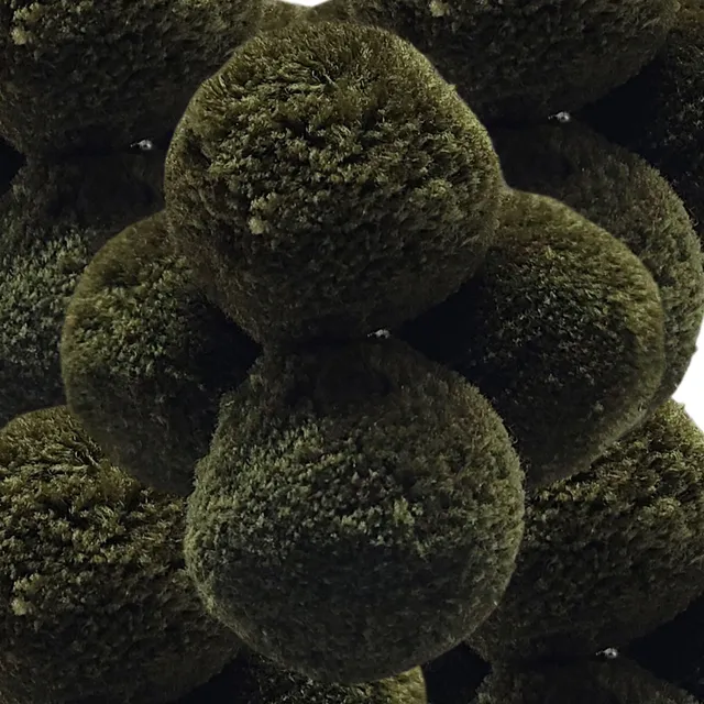 ARTSHOP Chouchous Balls 15 pompon Vert militaire 40mm synthétique