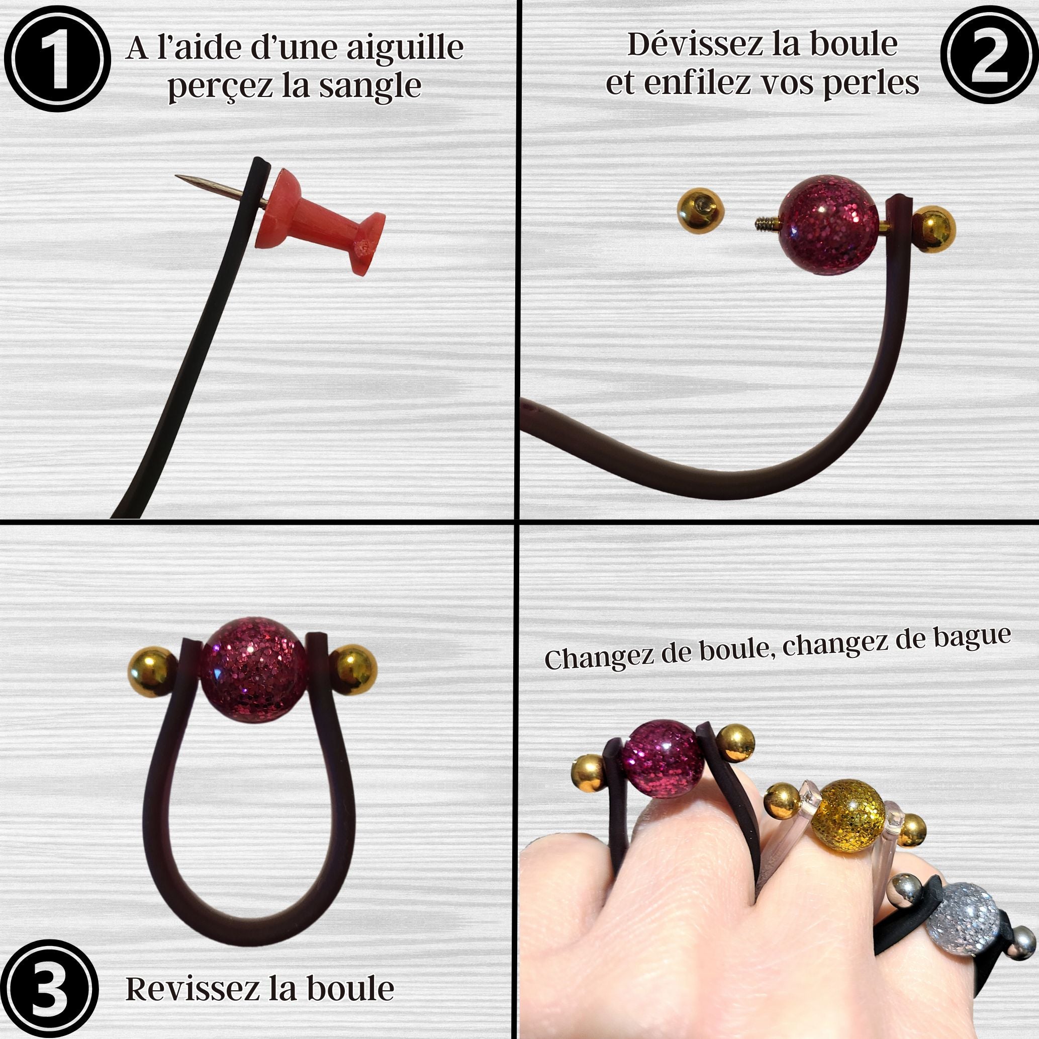 ARTSHOP Apprêts SMALL fermoir inox argent x1 23mm