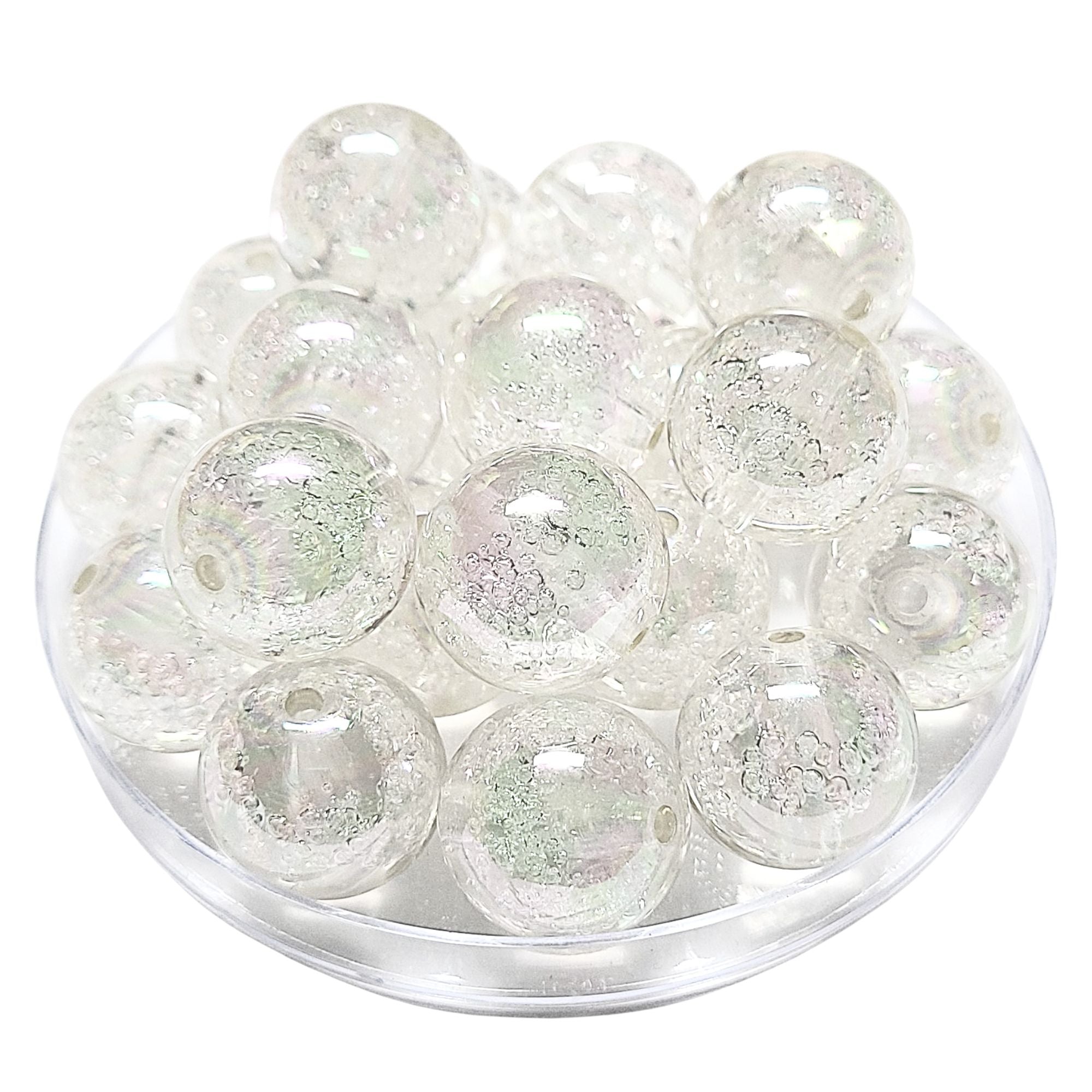 ARTSHOP Boules 20 mm n°88 perle Bulles d'eau brillante