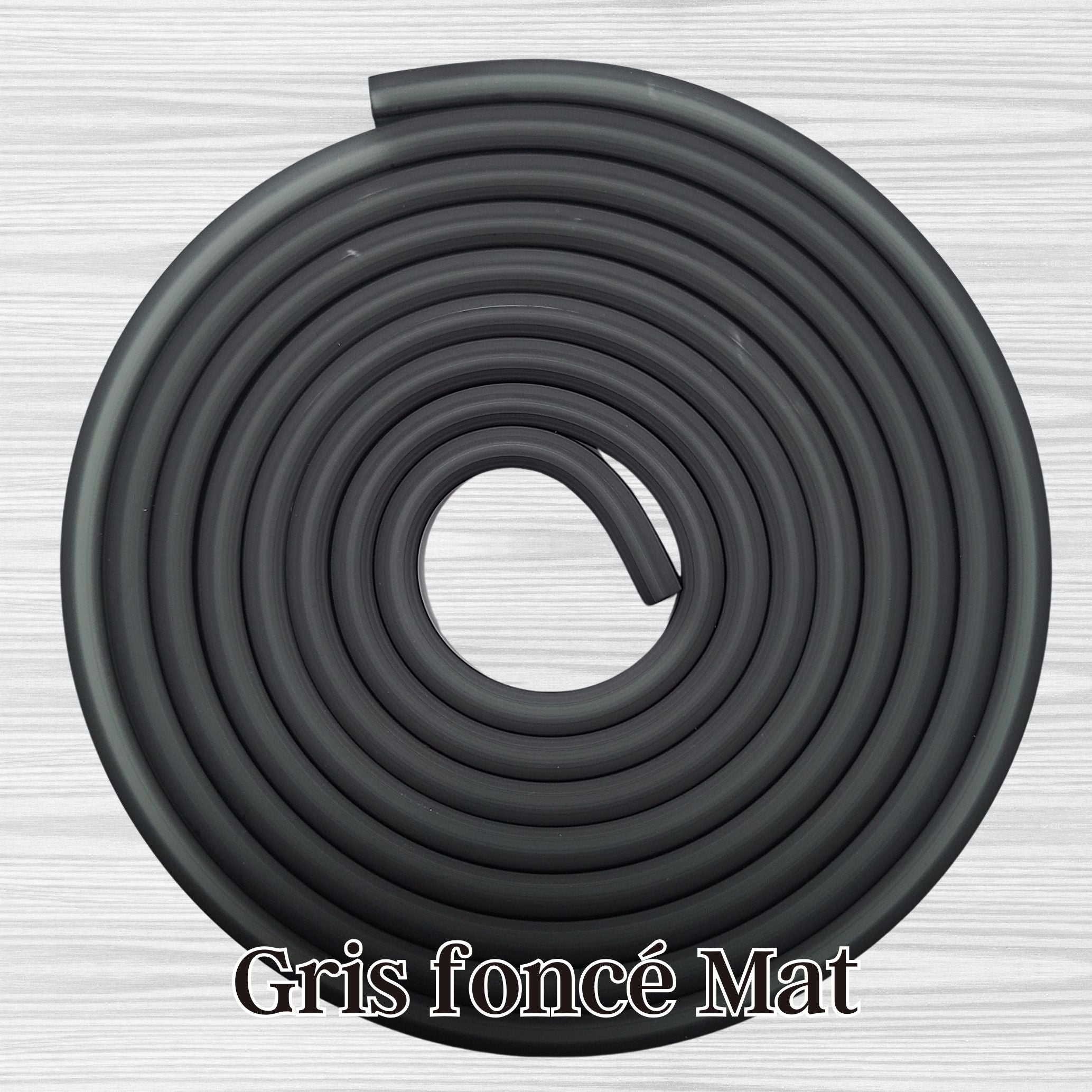 ARTSHOP Gummy 30 Tube silicone Gris foncé mat 10cm