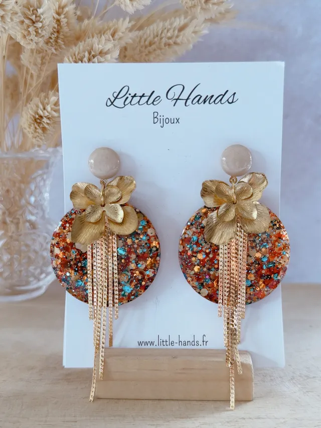 Little Hands Capucine boucles d’oreilles Indian Summer