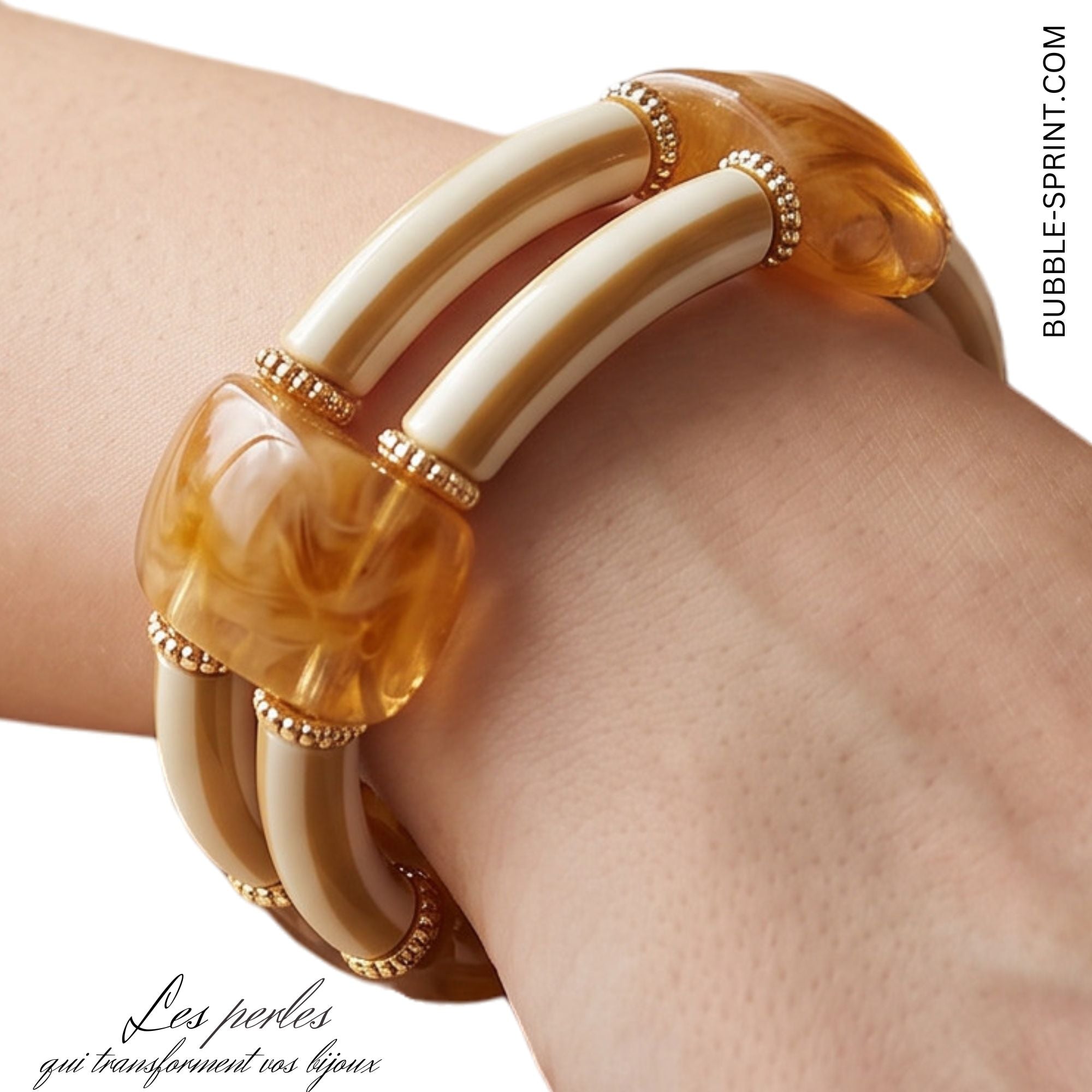 ARTSHOP Tubonyx Fin Bracelet Grany perles bracelet monté