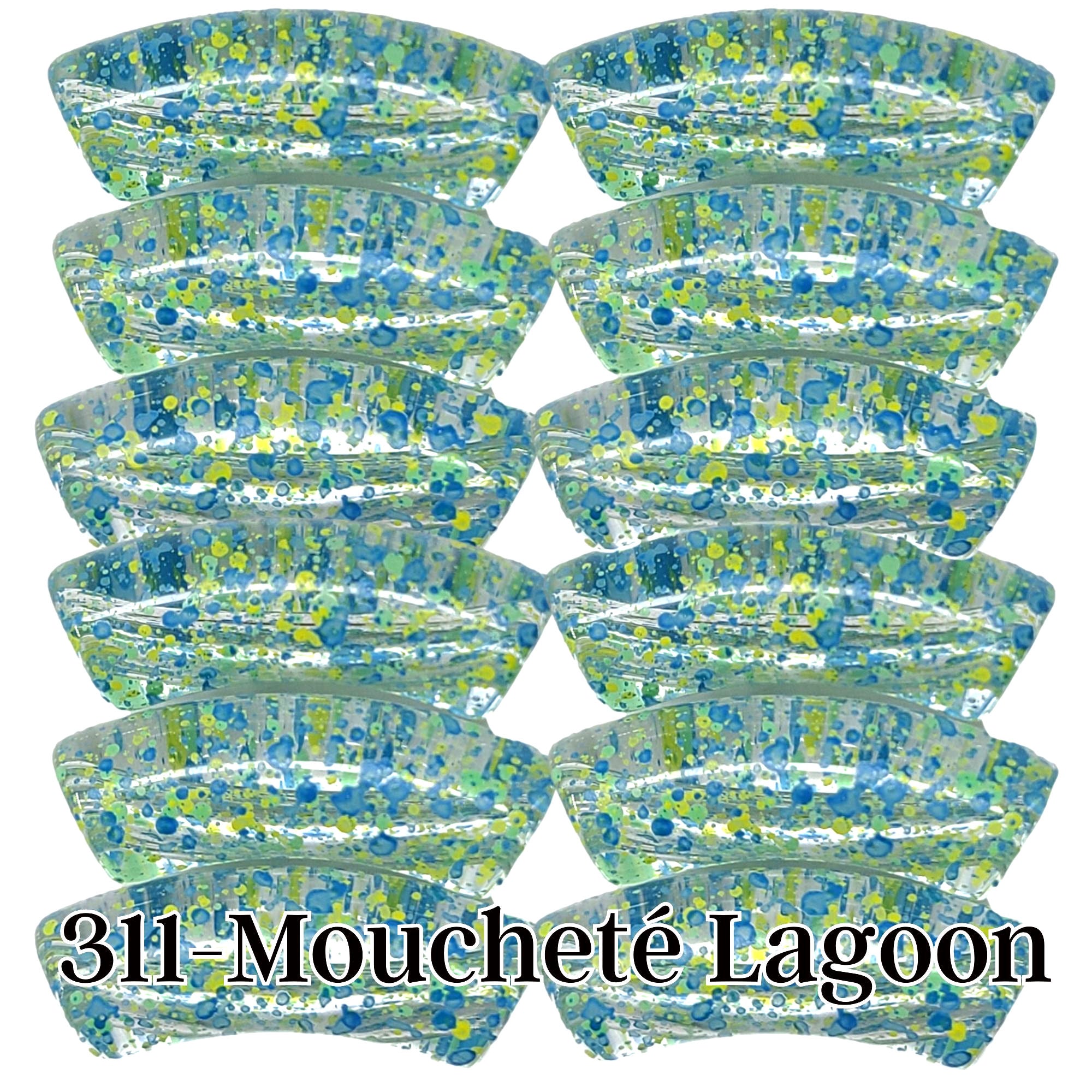 ARTSHOP Tubes Couleurs 311 perle tube Lagoon 12mm x1 vert