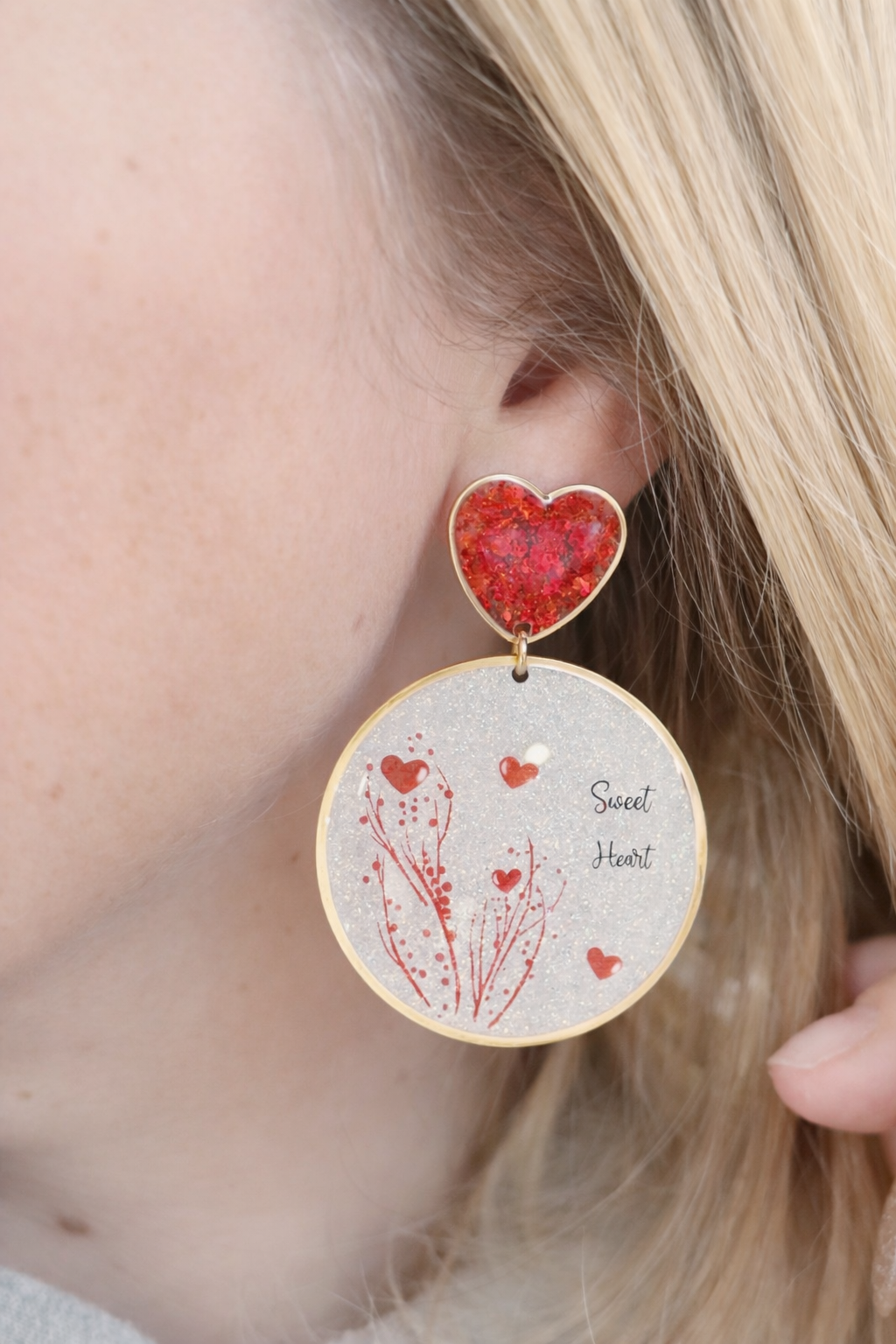 Little Hands Bijoux Sweet Heart barrette cheveux cœur