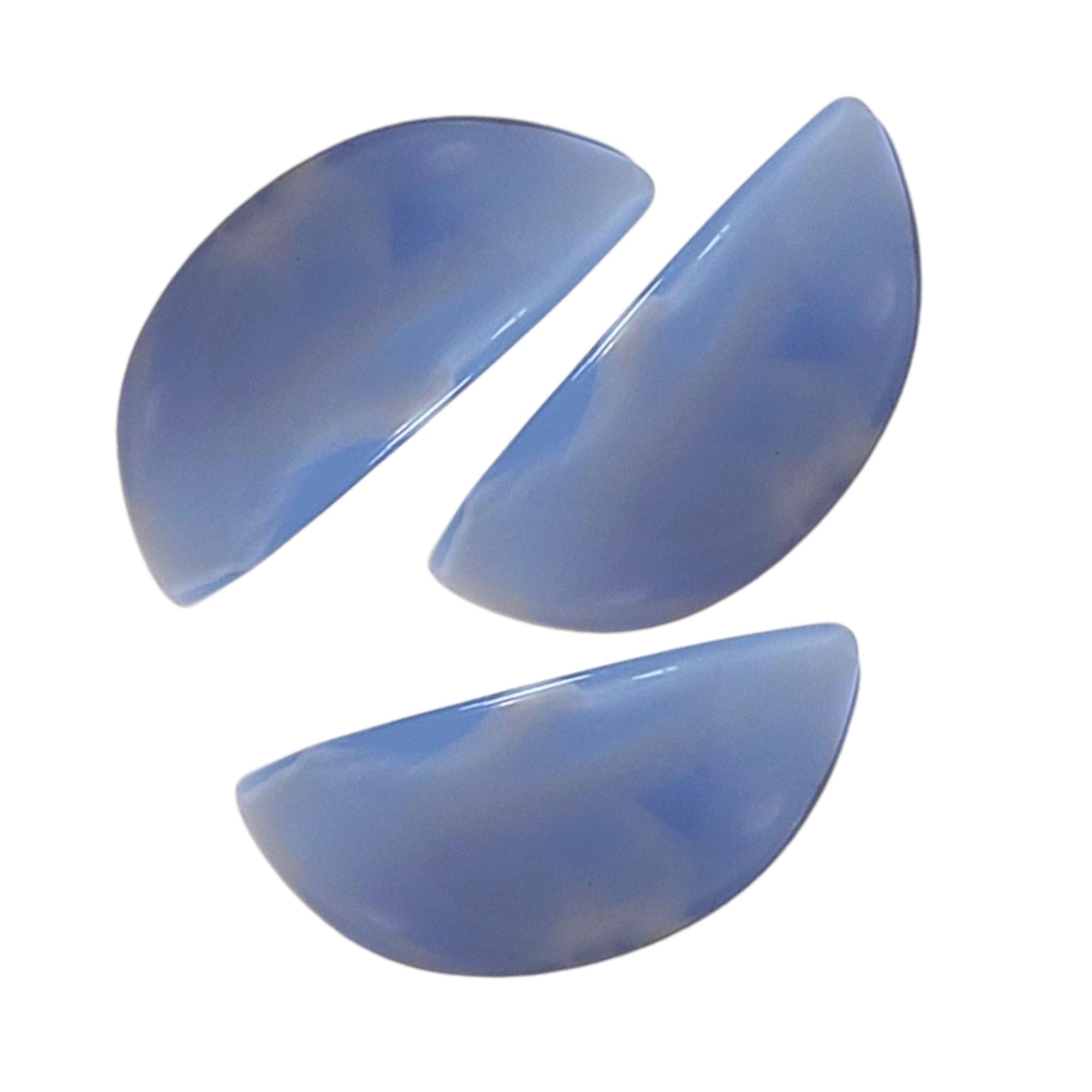 ARTSHOP Clémentis n10 tranche 2 trous ciel marbré 24mm