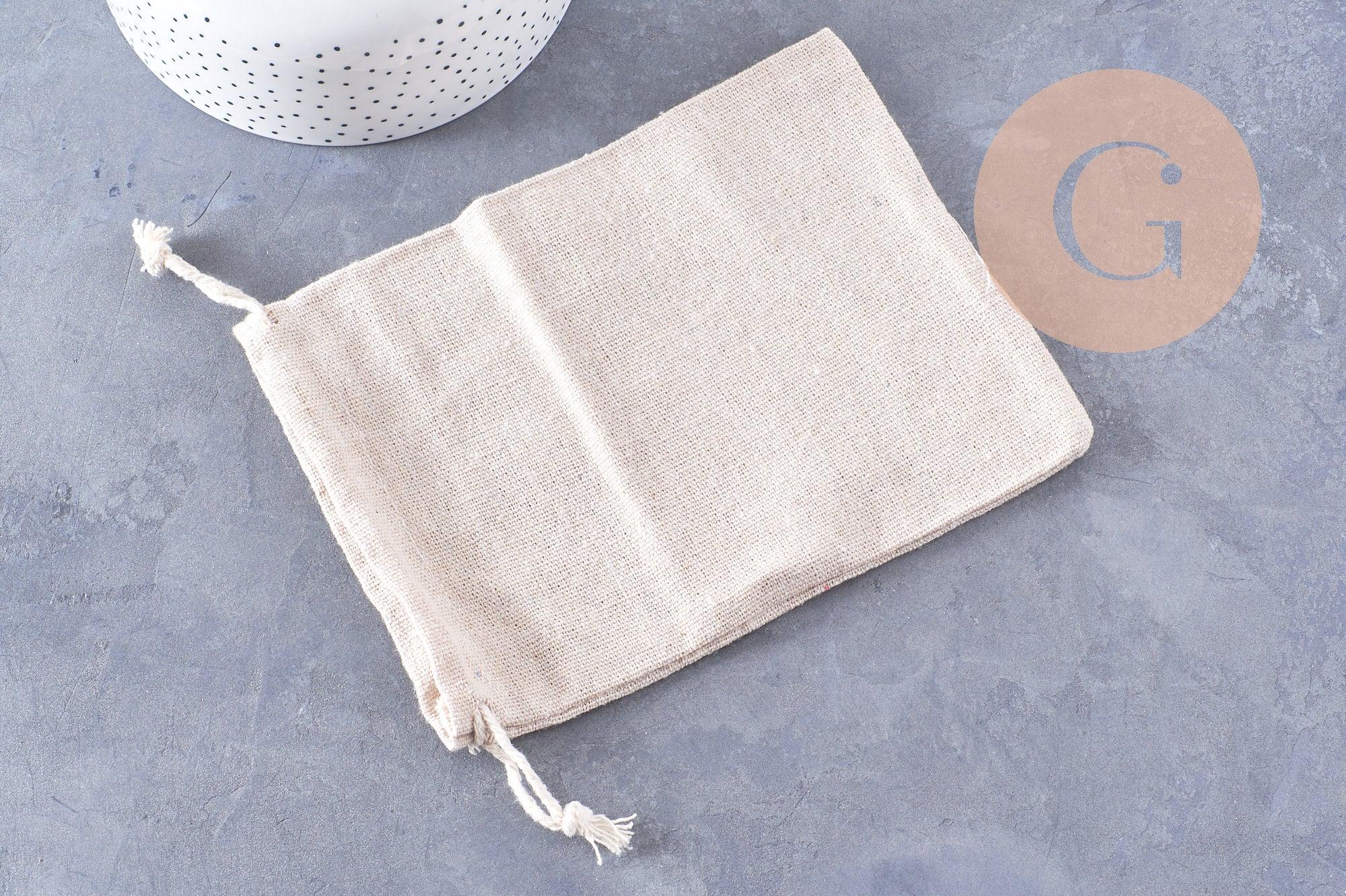 Gingerlily Rangement G10327 pochette coton écru 17x12cm x1