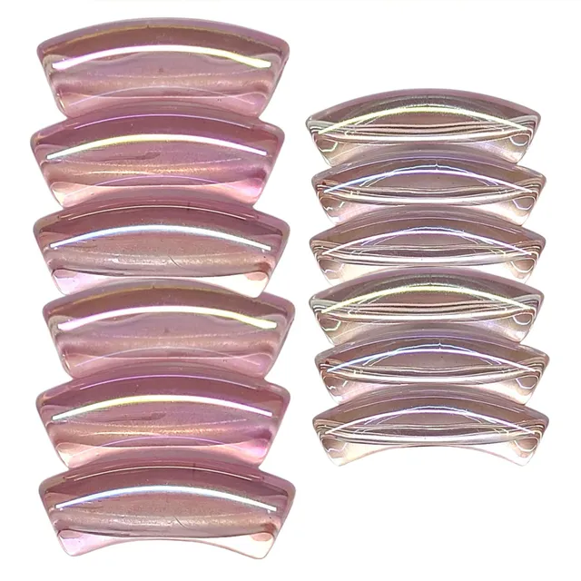 ARTSHOP Tubes 8MM 384 tube incurvé rose clair AB 8mm x6