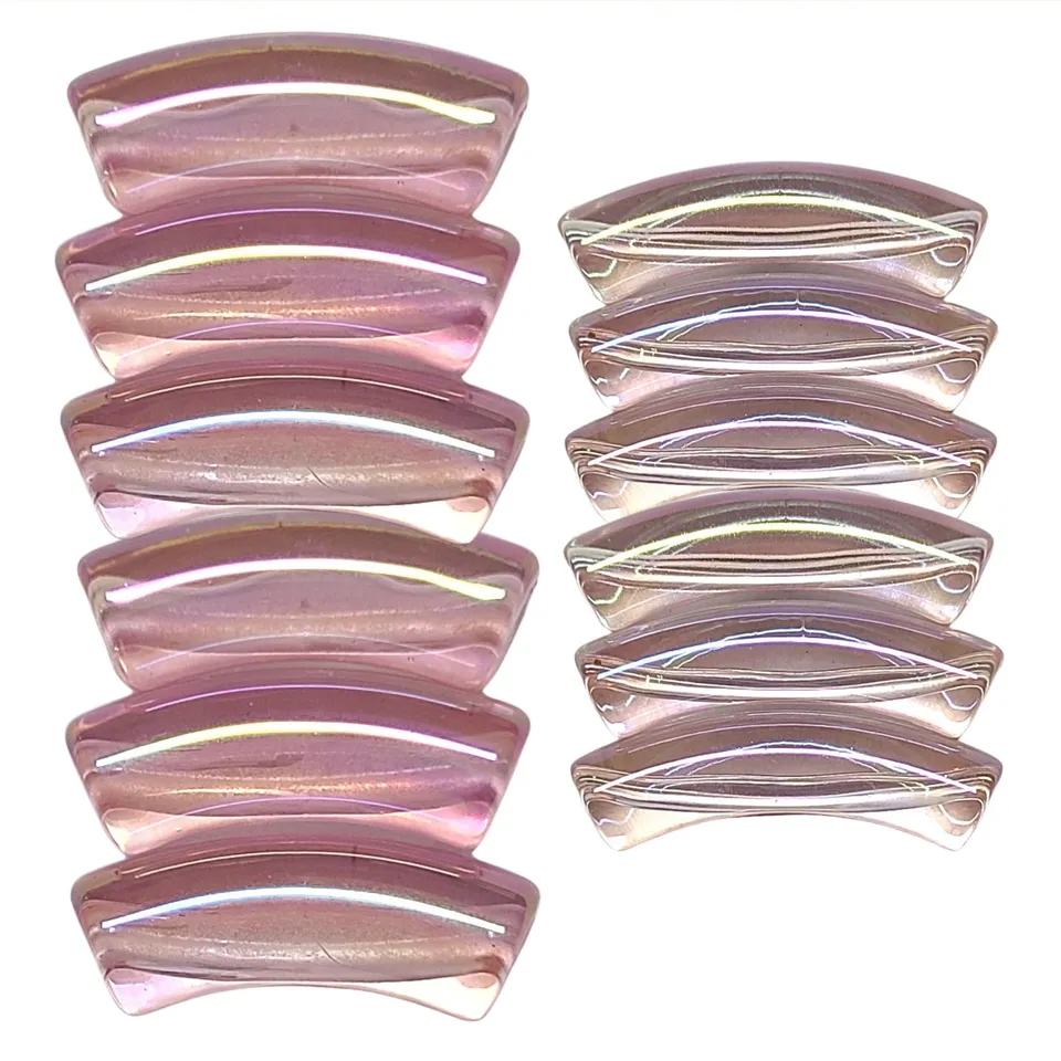 ARTSHOP Tubes 8MM 384 tube incurvé rose clair AB 8mm x6