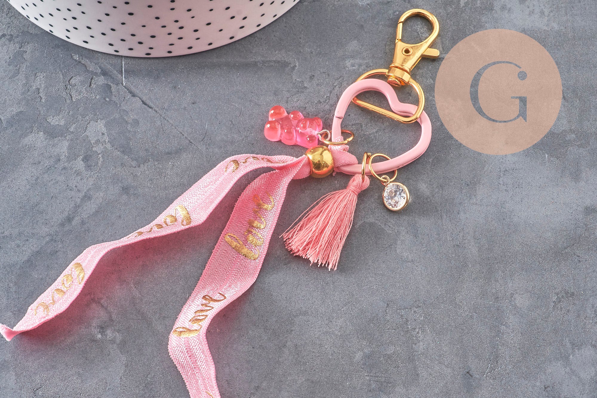 Gingerlily G10637 kit gri-gri de sac porte-clé complet