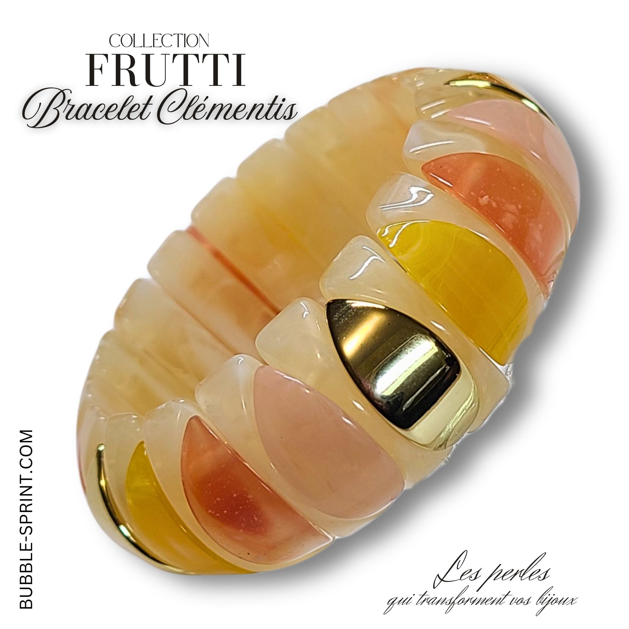 ARTSHOP Frutti Mango bracelet Clémentis monté