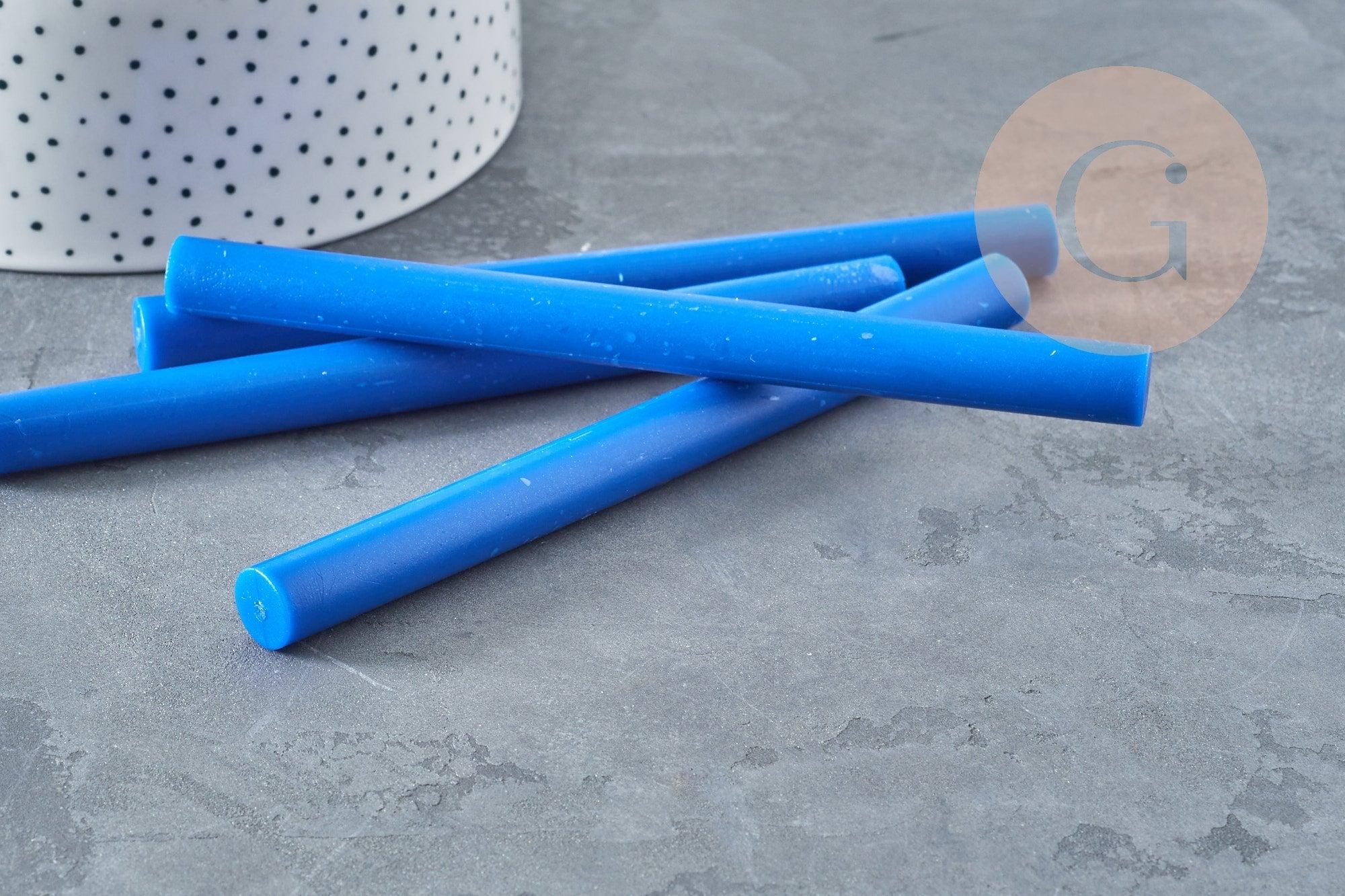 Gingerlily Bâton cire G8911 bleu roi nacré 135 mm