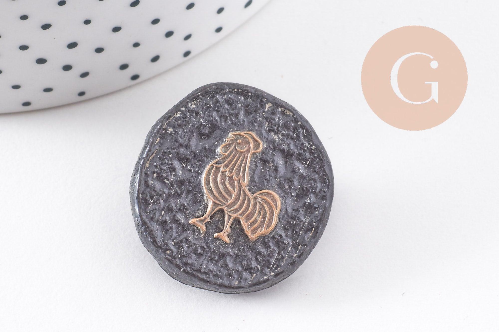 Gingerlily Bouton Ancien Vintage 23-30mm x1 Forme 1