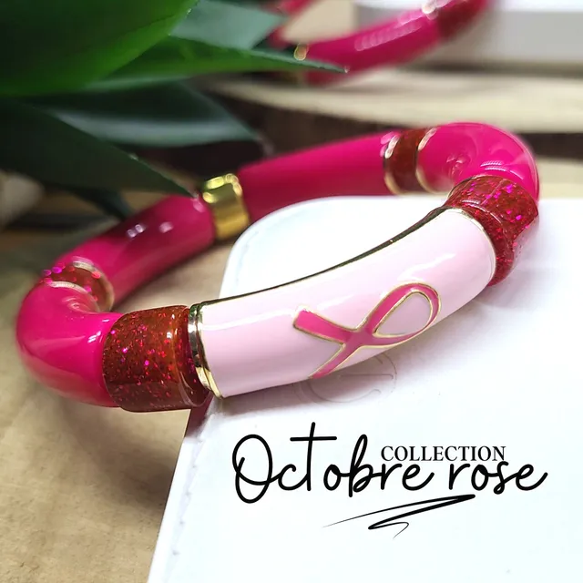 ARTSHOP Idée création 152 kit bracelet fuchsia cherry