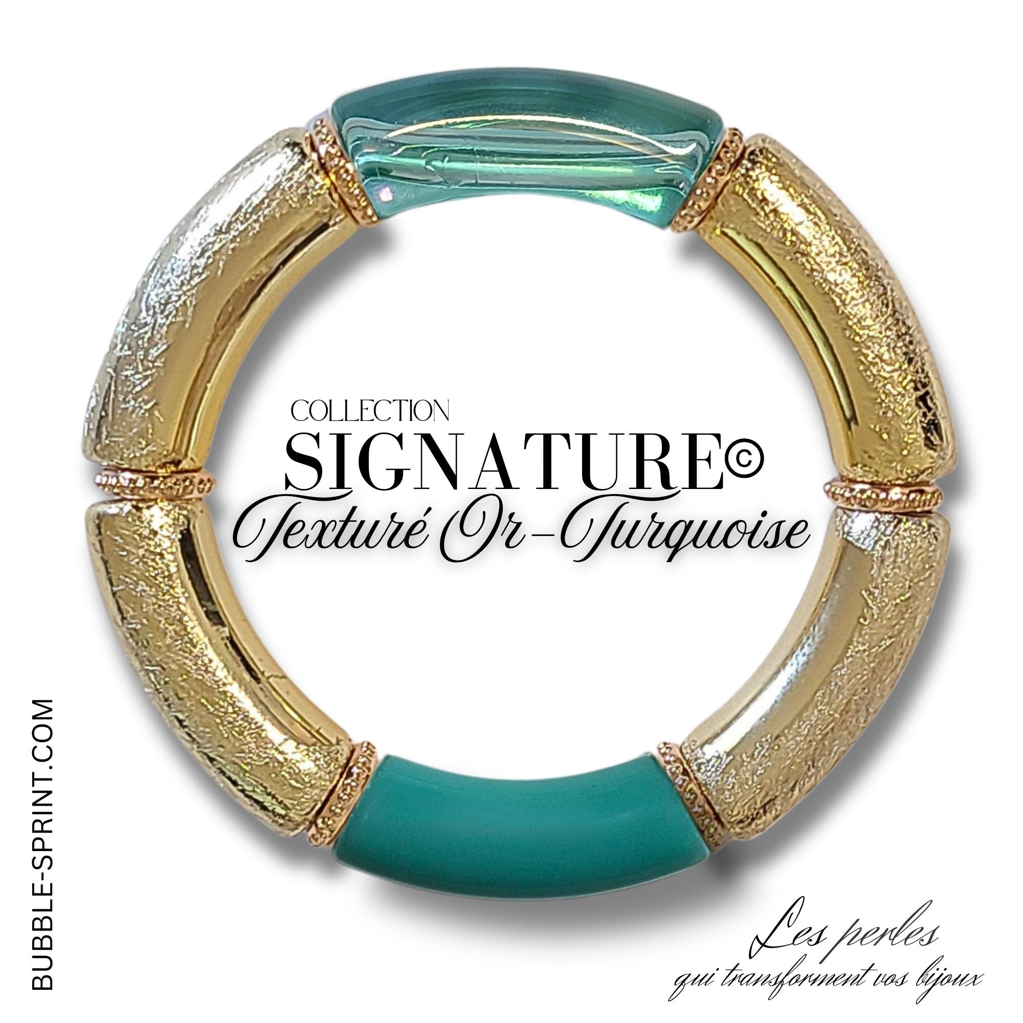 ARTSHOP Bijoux en KITS SIGNATURE kit bracelet été turquoise