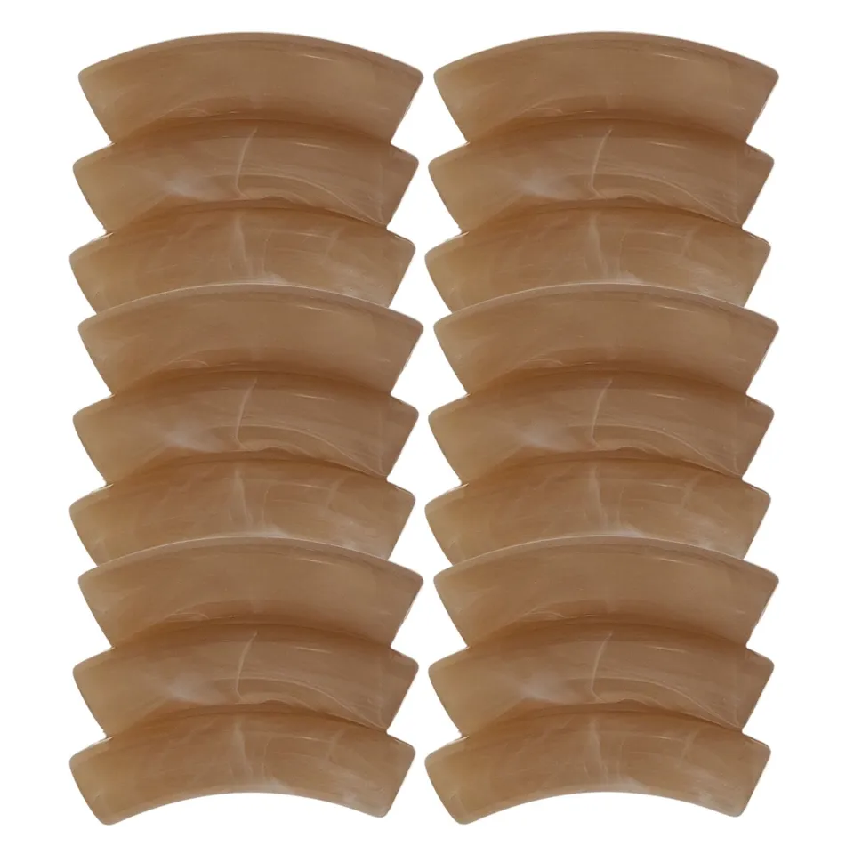 ARTSHOP Tubes 8MM 77 perle tube beige marbré x6