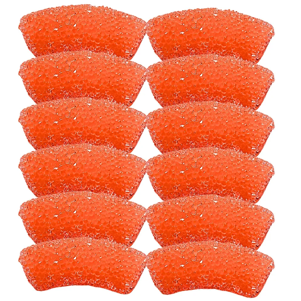 ARTSHOP Tubes Sucrés tube incurvé orange fluo x1