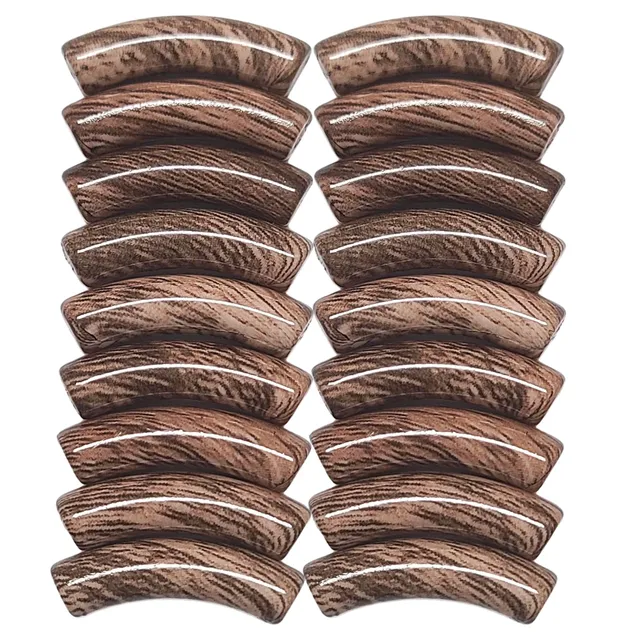 ARTSHOP Tubes DESIGN 1035 tube 8mm motif bois marron