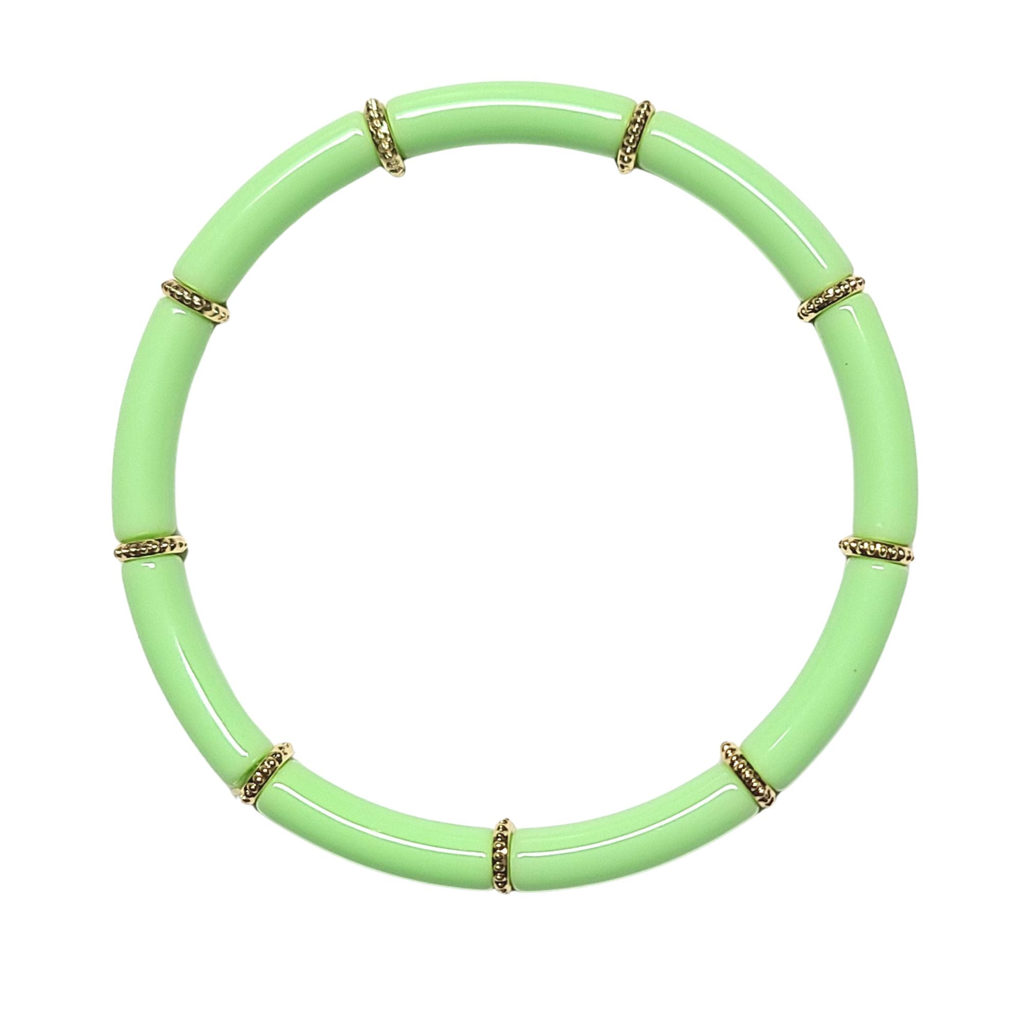 ARTSHOP TINY Tubes 30 Perle tube Jade 5MM x50