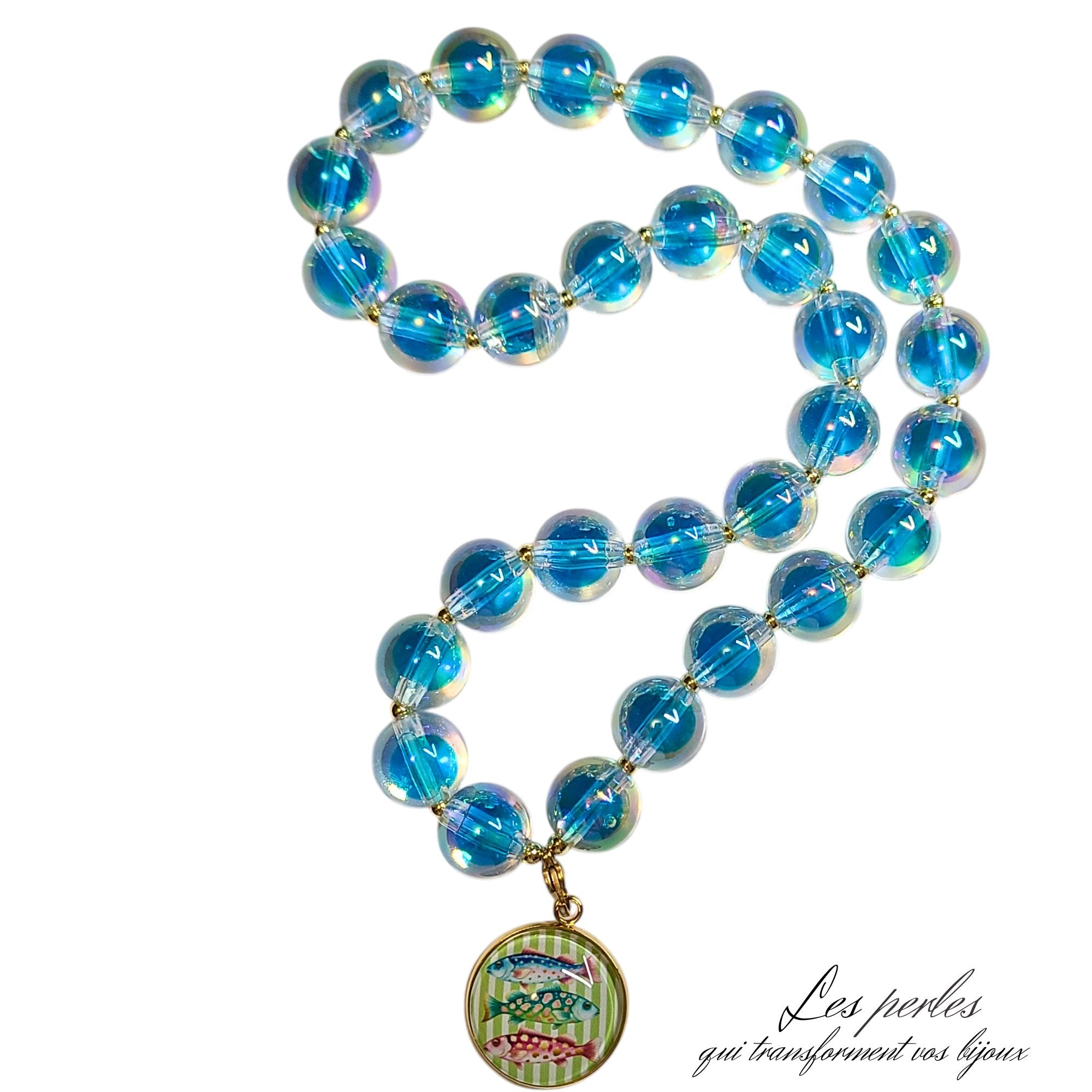 ARTSHOP Mirage collier interchangeable turquoise kit 50cm