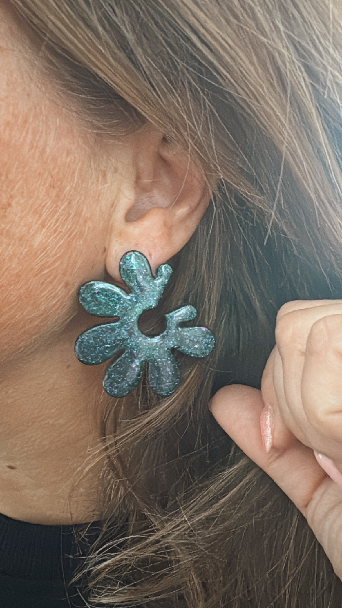 Little Hands Bijoux Marguerite boucles d'oreilles Lavender violet