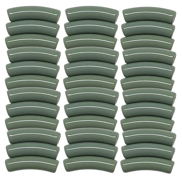 ARTSHOP TINY Tubes tube incurvé vert militaire 5mm x10