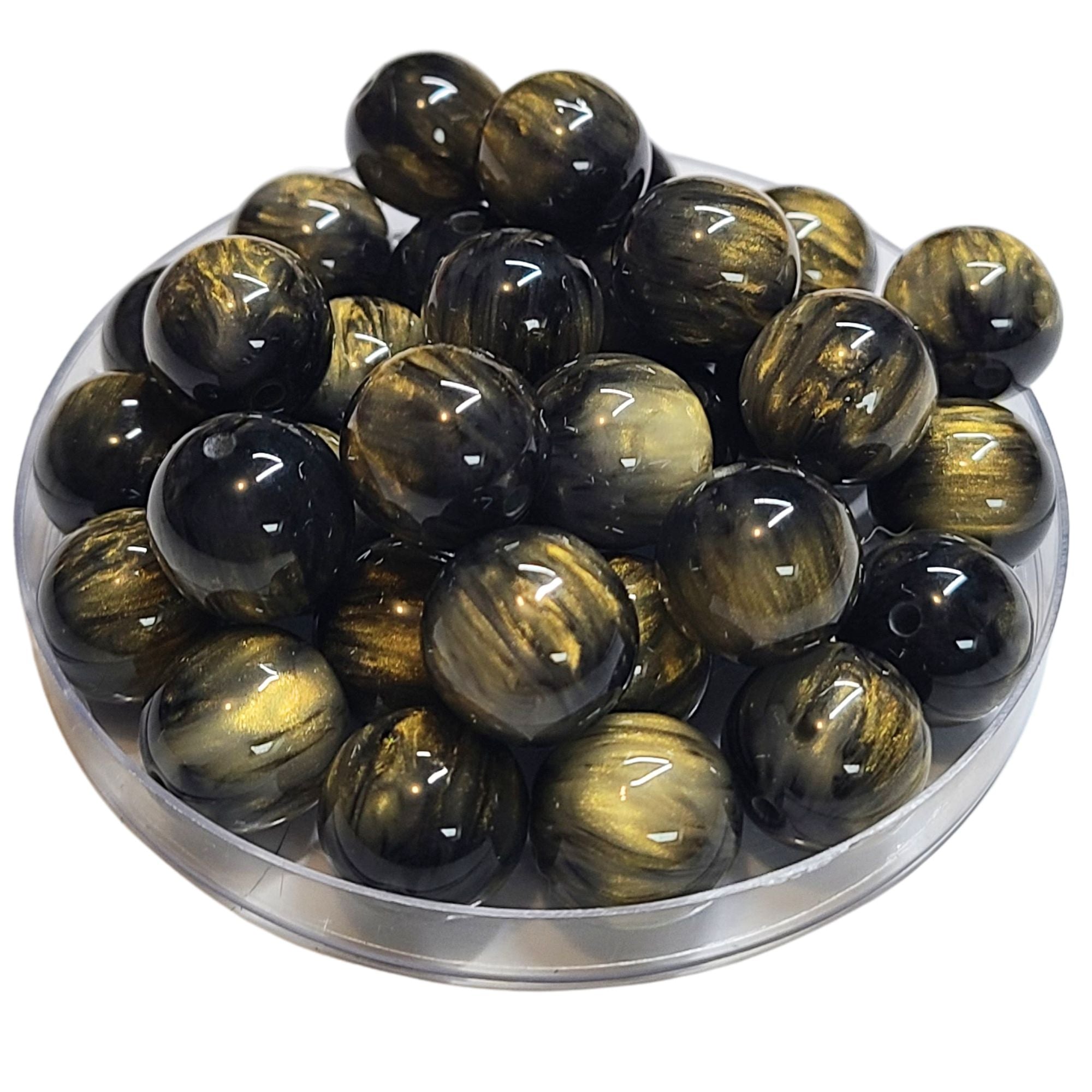 ARTSHOP 359 Mordoré boule acrylique 16mm x1 scintillante