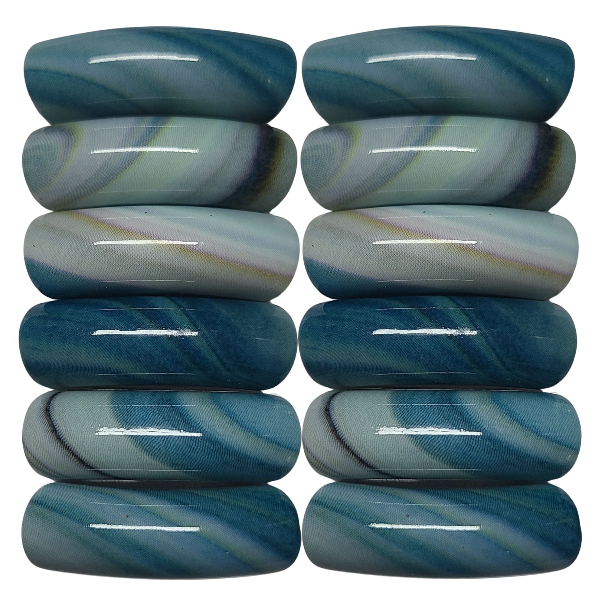 ARTSHOP Tubes DESIGN 1000 tube incurvé ondule bleu 12mm x1