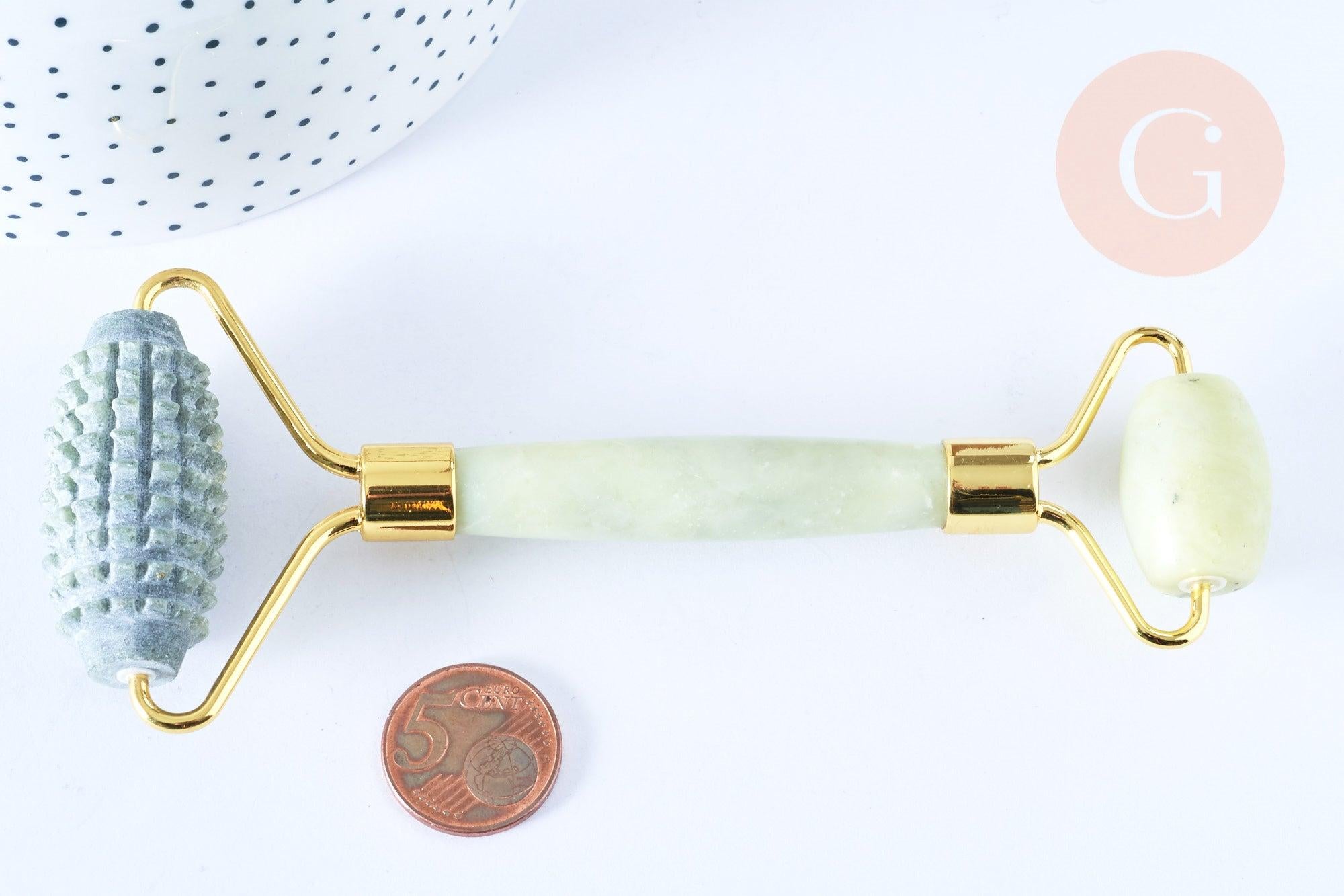 Gingerlily Accessoires beauté G7238 rouleau massage jade 14,3cm x1