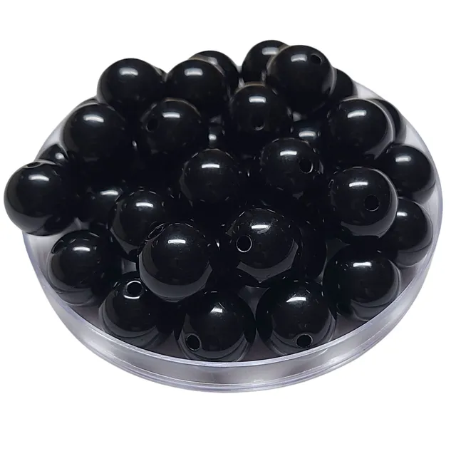 ARTSHOP Boules 16MM 204 perle noire brillante x15