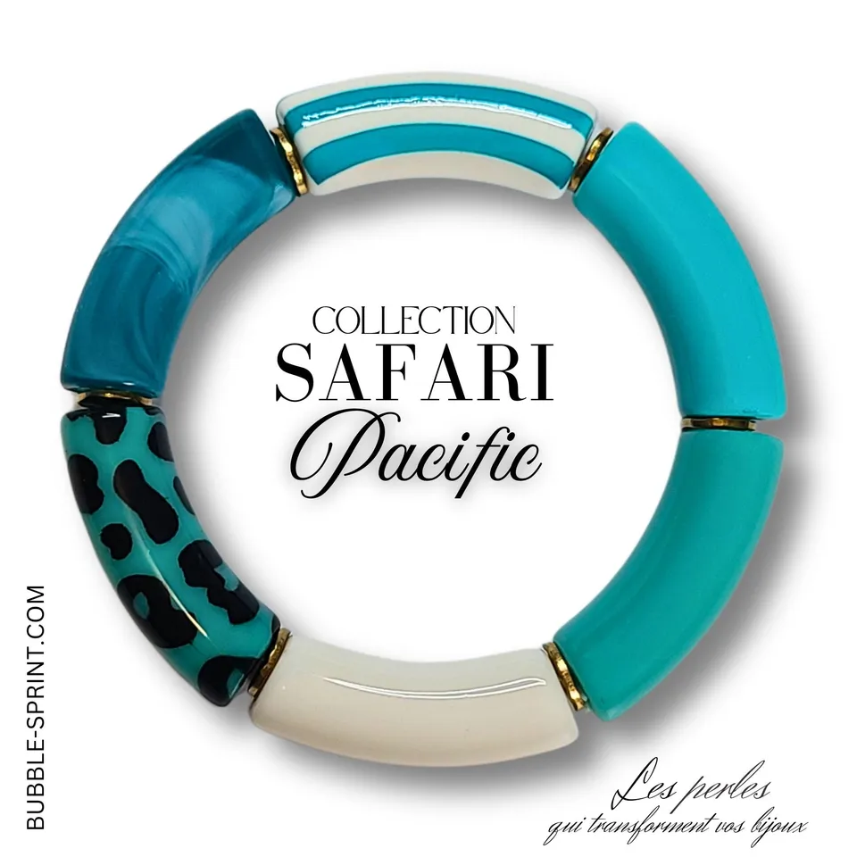 Artshop Safari Pacific kit bracelet à faire acrylique monté au choix