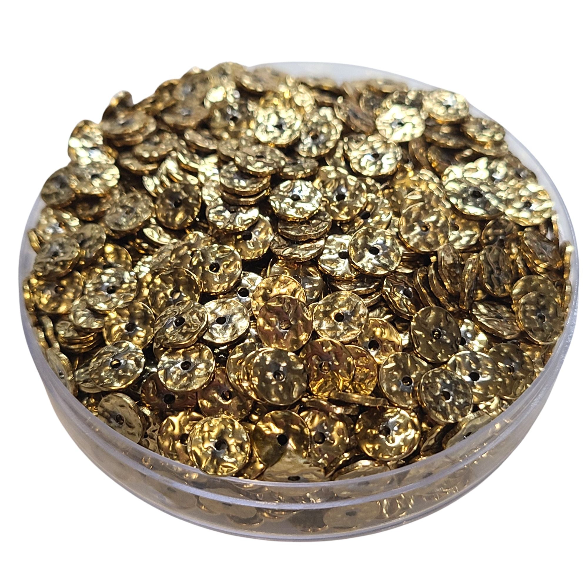ARTSHOP Séparateurs PLO-15 rondelle texturée 8mm x10 Doré