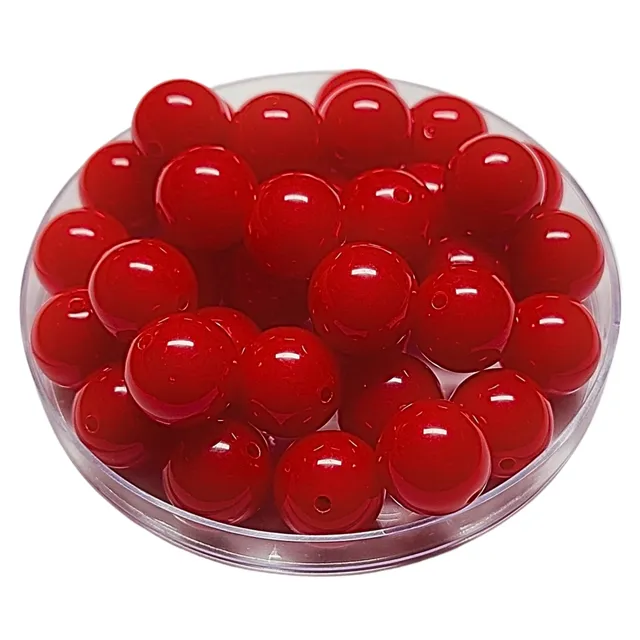 ARTSHOP Boules 16MM 171 perle acrylique rouge x1