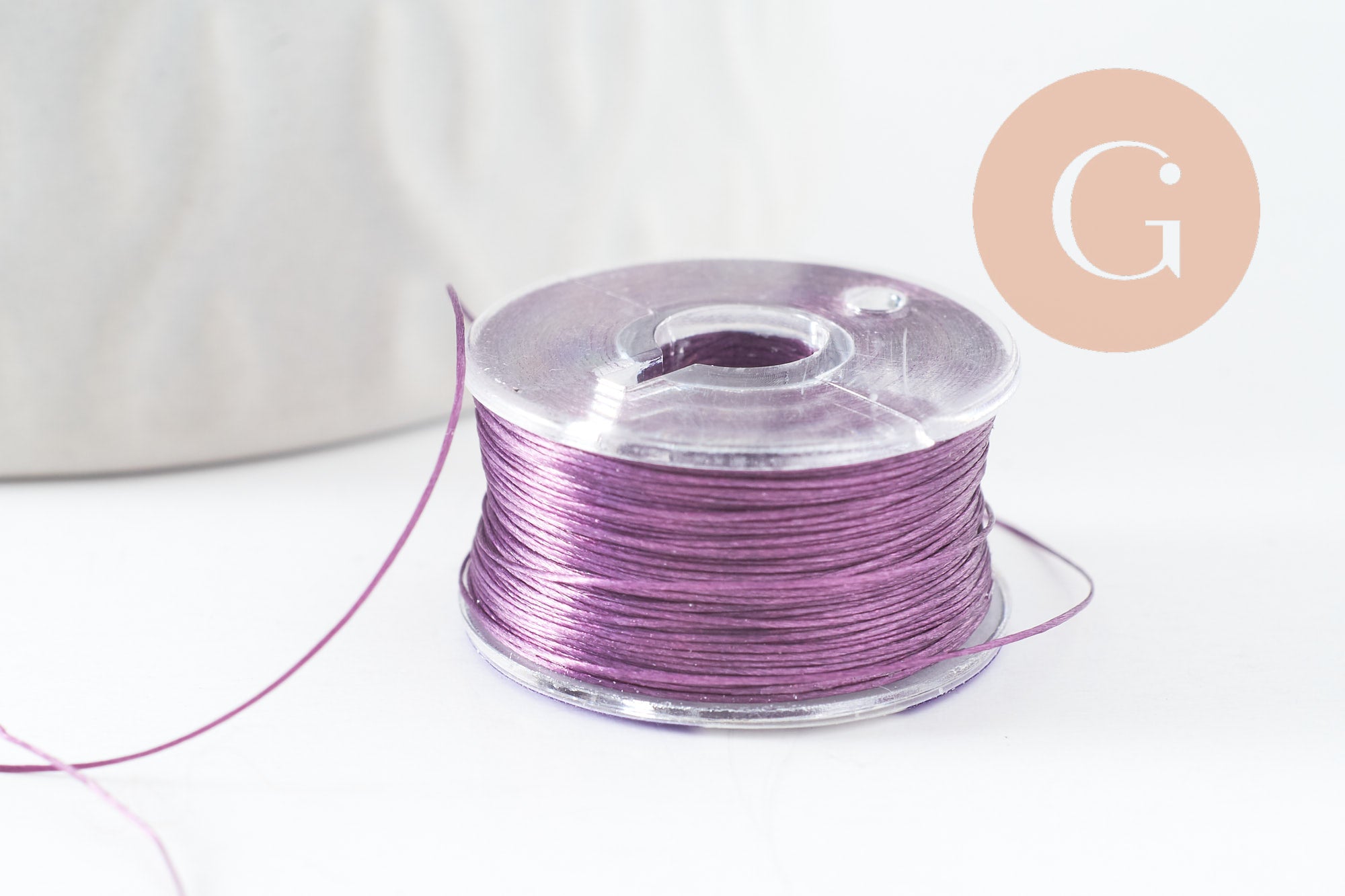 Gingerlily Fil tissage perles Miyuki G10567 nylon 91 m