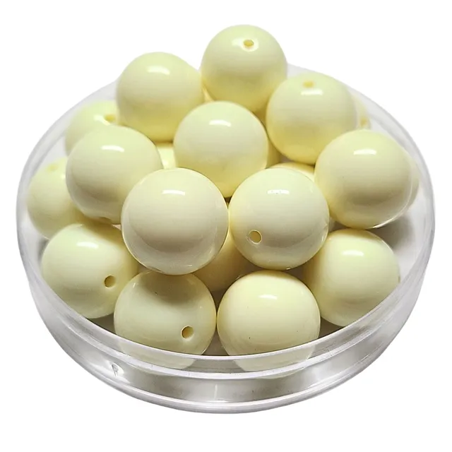 ARTSHOP Boules 20MM 89 perle champagne brillante x1