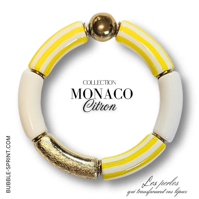 ARTSHOP Monaco Citron bracelet monté prêt à offrir